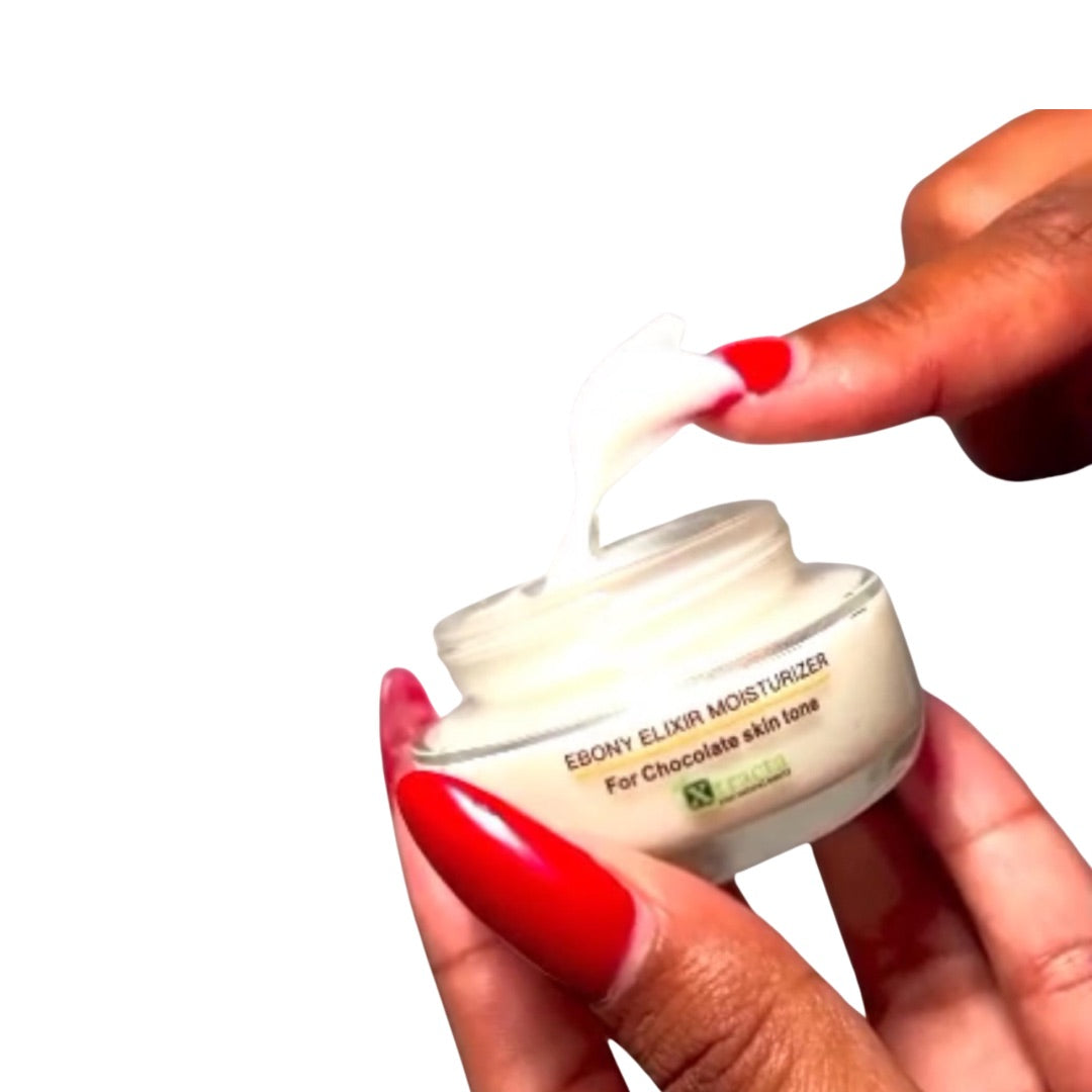 Reduces dryness and unevenness, ideal for melanin-rich skin